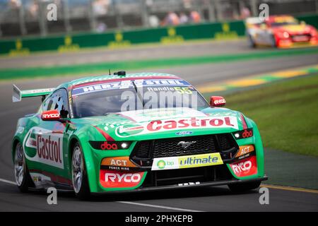 Melbourne, Australie, 30 mars 2023. Thomas Randle (55) en voiture pour Tickford Racing pendant le Grand Prix de Formule 1 australien sur 30 mars 2023, au circuit du Grand Prix de Melbourne à Albert Park, en Australie. Crédit : Dave Helison/Speed Media/Alamy Live News Banque D'Images