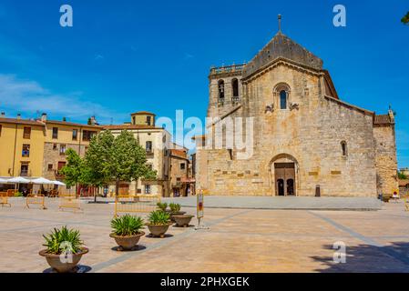 Monestir de Sant Pere à Besalu, Espagne. Banque D'Images