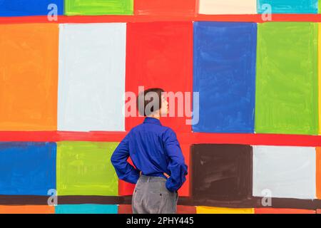 Londres Royaume-Uni 30 mars 2023. Il y aura une exposition de nouvelles peintures de Stanley Whitney, à la galerie Gagosienne de Londres. Crédit : amer ghazzal/Alamy Live. Actualités Banque D'Images