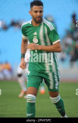 Rades, Tunis, Tunisie. 29th mars 2023. Pendant le match Niger contre Algérie, 27 mars 2023 au nom des qualifications de la coupe d'Afrique des Nations 2023, au stade des Rades. (Credit image: © Chokri Mahjoub/ZUMA Press Wire) USAGE ÉDITORIAL SEULEMENT! Non destiné À un usage commercial ! Banque D'Images