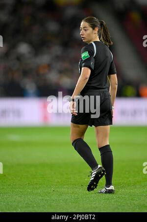 Arbitre Referee Maria Sole Caputi Italie, International Match, MEWA Arena, Mayence, Rhénanie-Palatinat, Allemagne Banque D'Images