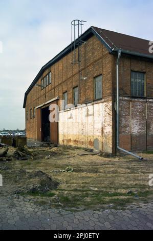 Ancienne salle sur le terrain de BWK, Fliegerhalle, Brême, Blumenthal, Allemagne Banque D'Images