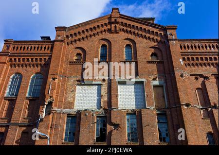 Ancienne salle sur le terrain de BWK, Brême, Allemagne Banque D'Images