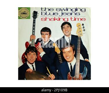 Swingin Blue Jeans 1964 - Vintage UK LP vinyle record Banque D'Images