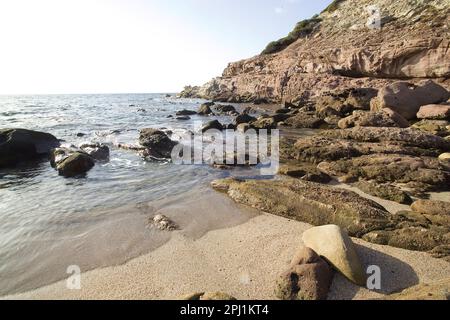 Cala Viola. Porticciolo, Sassari, Sardegna, Italie Banque D'Images