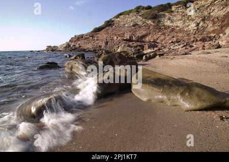 Cala Viola. Porticciolo, Sassari, Sardegna, Italie Banque D'Images