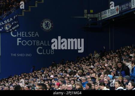 Londres, Royaume-Uni. 30th mars 2023. Londres, 30 mars 2023 : lors du match de football quart-finale de la Ligue des champions des femmes de l'UEFA entre Chelsea et l'Olympique Lyonnais au pont Stamford, Londres, Angleterre. (Pedro Soares/SPP) crédit: SPP Sport presse photo. /Alamy Live News Banque D'Images