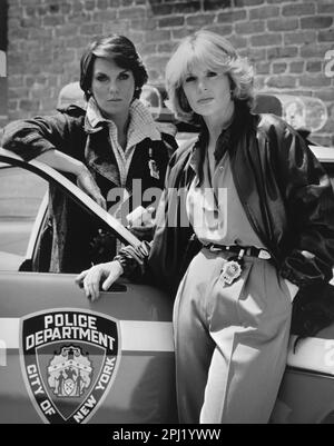 Photo de stars de l'émission télévisée Cagney & Lacey Banque D'Images