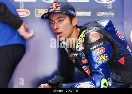 Toprak Razgatlioglu de Turquie de Pata Yamaha Prometeon WorldSBK équipe avec Yamaha YZF R1 pendant le championnat du monde SBK Motul FIM Superbike: Catalunya test Day 1 au circuit de Barcelone-Catalunya à Montmelo, Espagne. (Crédit : David Ramirez / Dax Images) Banque D'Images