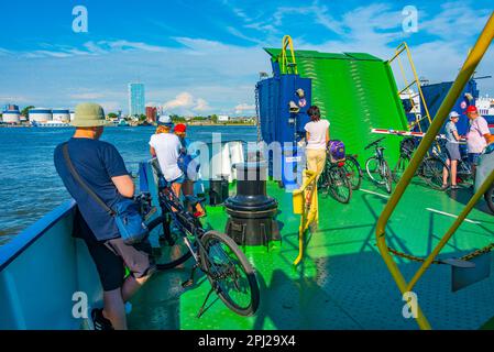 Smiltyne, Lituanie, 4 juillet 2022 : ferry de Smiltyne en Lituanie. Banque D'Images