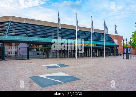 Odense, Danemark, 18 juin 2022 : vue sur la maison de concert Odense au Danemark. Banque D'Images