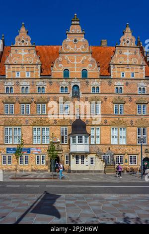 Aalborg, Danemark, 15 juin 2022: Jens Bangs Stenhus dans la ville danoise d'Aalborg. Banque D'Images