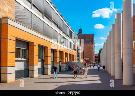 Nürnberg, Allemagne, 9 août 2022 : vue sur le Musée national allemand de Nuremberg. Banque D'Images