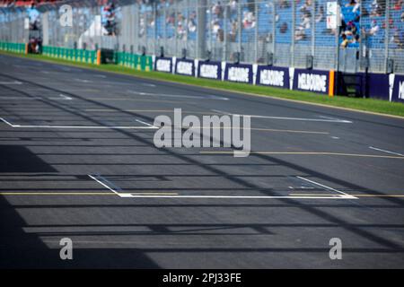 Melbourne, Australie. 31st mars 2023. GRID Box pendant le Grand Prix d'Australie de Formule 1 Rolex 2023, 3rd tour du Championnat du monde de Formule 1 2023 de 31 mars à 2 avril 2023 sur le circuit Albert Park, à Melbourne, Australie - photo Xavi Bonilla/DPPI crédit: DPPI Media/Alamy Live News Banque D'Images