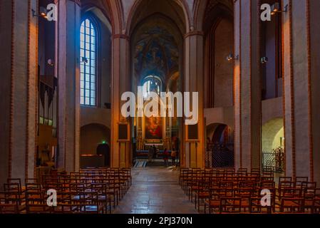 Turku, Finlande, 20 juillet 2022 : intérieur de la cathédrale de Turku, Finlande. Banque D'Images