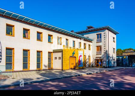 Mariehamn, Finlande, 31 juillet 2022: Musée maritime de l'Aland à Mariehamn aux îles d'Aland, Finlande. Banque D'Images