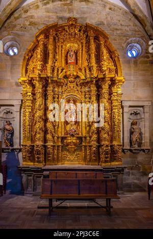 Astorga, Espagne, 9 juin 2022 : intérieur de la cathédrale Sainte Marie d'Astorga en Espagne. Banque D'Images