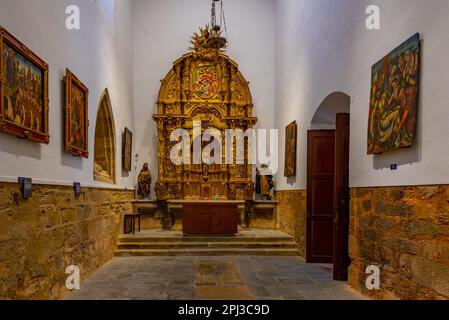 Astorga, Espagne, 9 juin 2022 : intérieur de la cathédrale Sainte Marie d'Astorga en Espagne. Banque D'Images