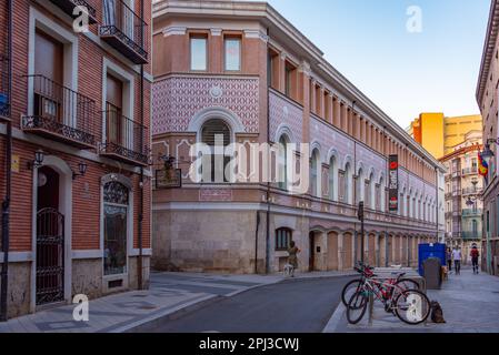 Valladolid, Espagne, 6 juin 2022: Teatro Calderon à Valladolid, Espagne. Banque D'Images