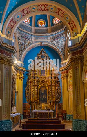 Teruel, Espagne, 5 juin 2022 : intérieur de l'église San Pedro à Teruel, Espagne. Banque D'Images