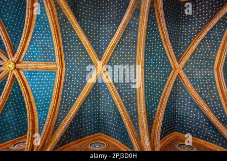 Teruel, Espagne, 5 juin 2022 : intérieur de l'église San Pedro à Teruel, Espagne. Banque D'Images