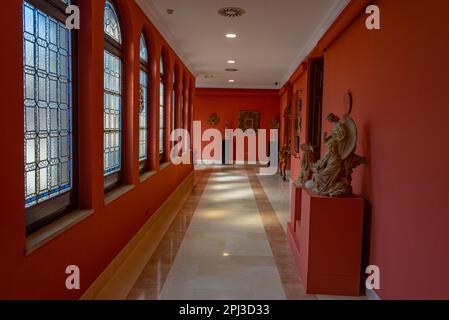 Teruel, Espagne, 5 juin 2022 : intérieur du Musée des Arts sacrés de Teruel, Espagne. Banque D'Images