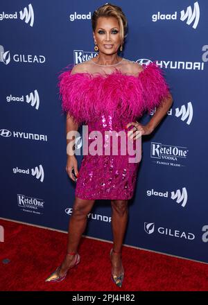 Beverly Hills, États-Unis. 30th mars 2023. BEVERLY HILLS, LOS ANGELES, CALIFORNIE, Etats-Unis - MARS 30: La chanteuse, actrice et designer de mode américaine Vanessa Williams arrive aux prix annuels de médias GLAAD de Los Angeles 34th qui se tiennent à l'hôtel Beverly Hilton sur 30 mars 2023 à Beverly Hills, Los Angeles, Californie, Etats-Unis. (Photo de Xavier Collin/image Press Agency) Credit: Image Press Agency/Alay Live News Banque D'Images