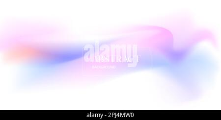 Arrière-plan abstrait dégradé de couleur bleu rose sur blanc Illustration de Vecteur