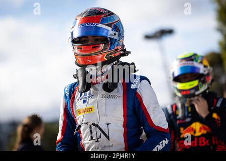 Melbourne, Australie. 31st mars 2023. NOVALAK Clément (fra), Trident Racing, Dallara F2, portrait lors de la ronde 3rd du Championnat de Formule 2 de la FIA 2023 de 31 mars à 2 avril 2023 sur le circuit Albert Park, à Melbourne, Australie - photo Sebastiaan Rozendaal/Dutch photo Agency/DPPI crédit: DPPI Media/Alay Live News Banque D'Images