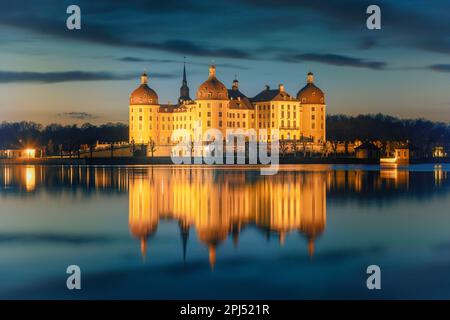 Moritzburg, Meissen, Saxe, Allemagne Banque D'Images