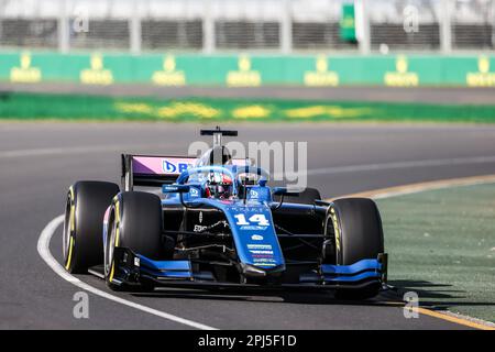 Melbourne, Victoria, Australie. 31st mars 2023. MELBOURNE, AUSTRALIE - MARS 31: Jack Doohan de Invicta Virtuosi Racing en F2 au Grand Prix de Formule 1 australien 2023 le 31st mars 2023 (Credit image: © Chris Putnam/ZUMA Press Wire) USAGE ÉDITORIAL SEULEMENT! Non destiné À un usage commercial ! Banque D'Images