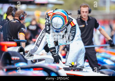 Melbourne, Victoria, Australie. 31st mars 2023. MELBOURNE, AUSTRALIE - MARS 31: F3 atmosphère de course au Grand Prix de Formule 1 d'Australie 2023 le 31st mars 2023 (Credit image: © Chris Putnam/ZUMA Press Wire) USAGE ÉDITORIAL SEULEMENT! Non destiné À un usage commercial ! Banque D'Images