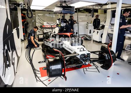 Melbourne, Victoria, Australie. 31st mars 2023. MELBOURNE, AUSTRALIE - MARS 31: Scuderia AlphaTauri au Grand Prix australien de Formule 1 2023 le 31st mars 2023 (Credit image: © Chris Putnam/ZUMA Press Wire) USAGE ÉDITORIAL SEULEMENT! Non destiné À un usage commercial ! Banque D'Images