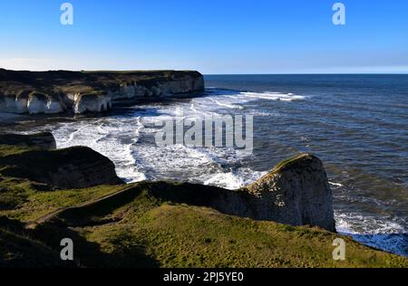 Selwicks Bay à Flamborough Head Banque D'Images