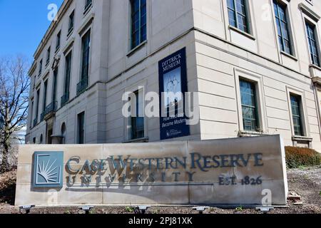 Cas Western University à University Circle à Cleveland, Ohio Banque D'Images