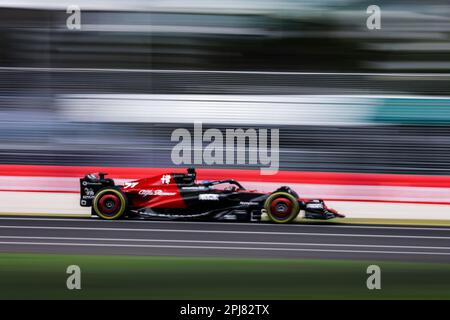 77 BOTTAS Valtteri (fin), Alfa Romeo F1 Team Stake C43, action lors de la manche 2nd du Championnat de Formule 3 de la FIA 2023 de 31 mars à 2 avril 2023 sur le circuit Albert Park, à Melbourne, Australie - photo Xavi Bonilla / DPPI Banque D'Images