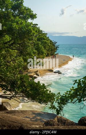 Nudey Beach sur Fitzroy Island, Queensland Banque D'Images