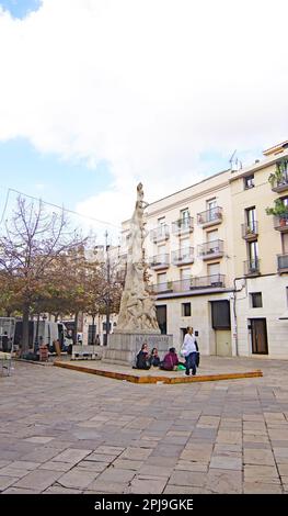 Monument aux castes d'El Vendrell, Tarragone, Catalogne, Espagne, Europe Banque D'Images