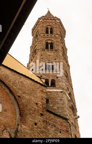 Le clocher de Badia Fiorentina, Florence, Italie Banque D'Images