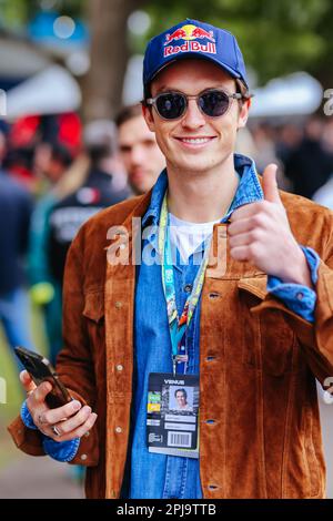 Melbourne, Victoria, Australie. 1st avril 2023. MELBOURNE, AUSTRALIE - AVRIL 01 : Scotty James, snowboardeuse australienne, au Grand Prix de Formule 1 de l'Australie 2023, le 1st avril 2023 (Credit image: © Chris Putnam/ZUMA Press Wire) USAGE ÉDITORIAL EXCLUSIF! Non destiné À un usage commercial ! Crédit : ZUMA Press, Inc./Alay Live News Banque D'Images