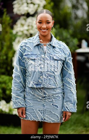 Melbourne, Victoria, Australie. 1st avril 2023. MELBOURNE, AUSTRALIE - AVRIL 01: Naomi Schiff au Grand Prix de Formule 1 de l'Australie 2023 le 1st avril 2023 (Credit image: © Chris Putnam/ZUMA Press Wire) USAGE ÉDITORIAL SEULEMENT! Non destiné À un usage commercial ! Crédit : ZUMA Press, Inc./Alay Live News Banque D'Images