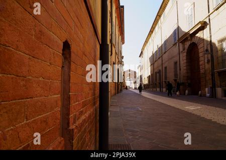 Via Mazzini, Ravenne Banque D'Images