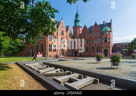 Aurich: Landschaftshaus – Sitz der Ostfriesischen Landschaft (Maison du paysage - siège du paysage de la Frise orientale) à Ostfriesland, Niedersachsen, Lo Banque D'Images