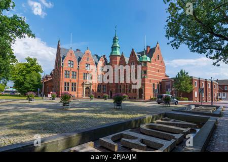Aurich: Landschaftshaus – Sitz der Ostfriesischen Landschaft (Maison du paysage - siège du paysage de la Frise orientale) à Ostfriesland, Niedersachsen, Lo Banque D'Images