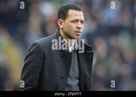 Hull, Royaume-Uni. 01st avril 2023. Liam Rosenior responsable de Hull City pendant le match de championnat Sky Bet Hull City vs Rotherham United au MKM Stadium, Hull, Royaume-Uni, 1st avril 2023 (photo de James Heaton/News Images) à Hull, Royaume-Uni le 4/1/2023. (Photo de James Heaton/News Images/Sipa USA) crédit: SIPA USA/Alay Live News Banque D'Images