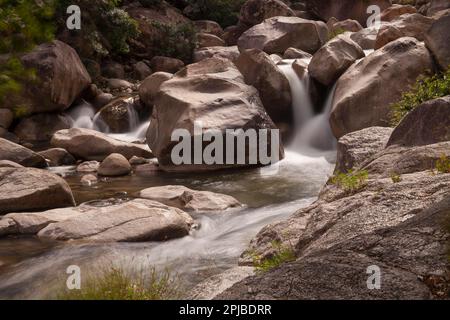 Cascade, parc national Yersin, Ninh Thuan, Nha Trang, Vietnam Banque D'Images