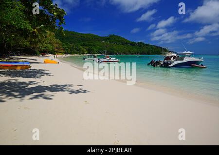 Parc national marin de la Baie-Ternay, île Mahé, Seychelles Banque D'Images