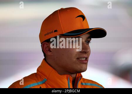 1 avril 2023, Albert Park, Melbourne, FORMULE 1 ROLEX GRAND PRIX D'AUSTRALIE 2023 , sur la photo Lando Norris (GBR), McLaren F1 Team Banque D'Images