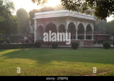 Diwan e khaas mahal au fort ref dans le vieux delhi, en inde Banque D'Images