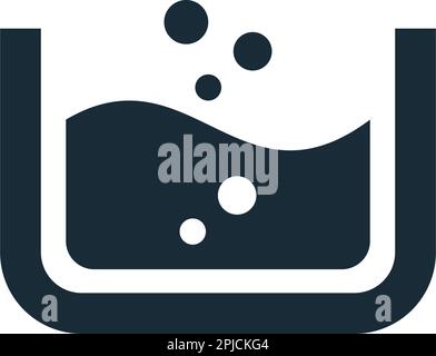 Icône de réservoir d'eau modèle de logo Vector Illustration Design Illustration de Vecteur